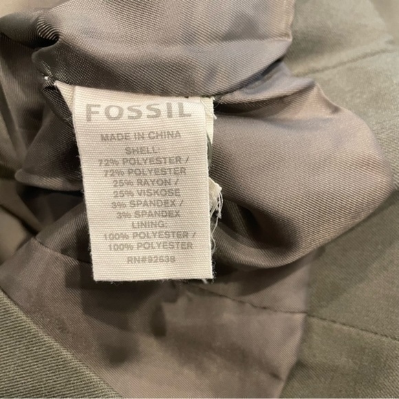 Women’s blazer size small Fossil vintage jacket women’s work wear size s - Picture 8 of 8
